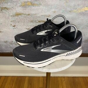 Brooks Adrenaline GTS 22 Shoes Womens Size 8.5 Black Running Support Sneakers